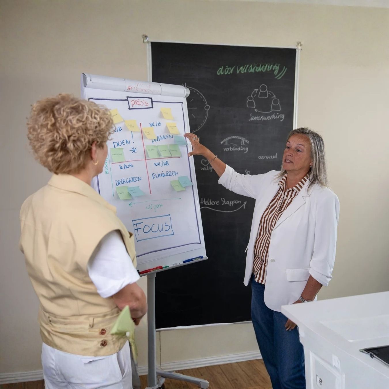 22 Training mensgericht leiderschap: team werkt aan samenwerking en communicatie
